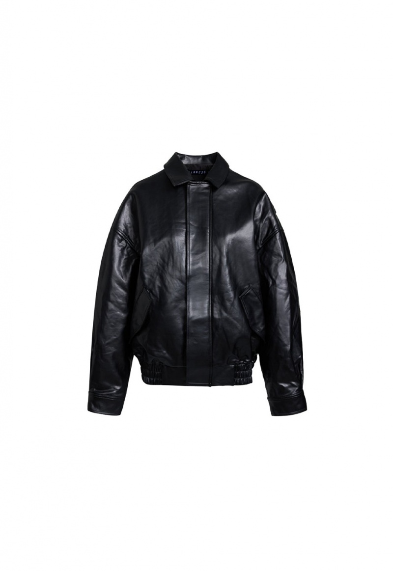 Chaqueta Bomber Lioness Kenny Negras | España-DYAKE5497