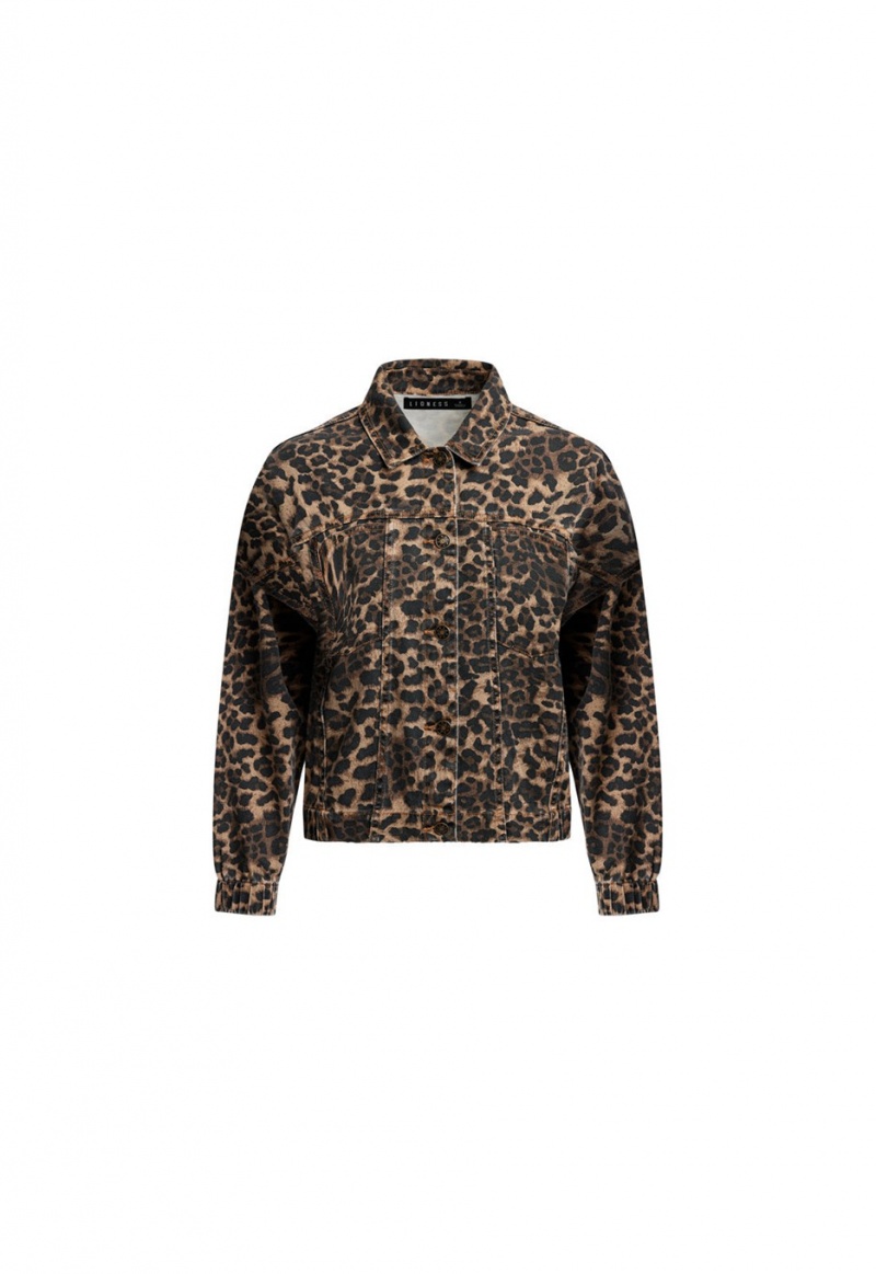 Chaquetas De Mezclilla Lioness Carmela Leopardo | España-BMTXC8460