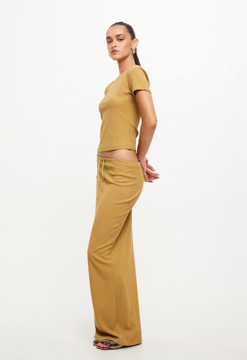 Falda Lioness Nostalgic Maxi Amarillo | España-SKRTW5846