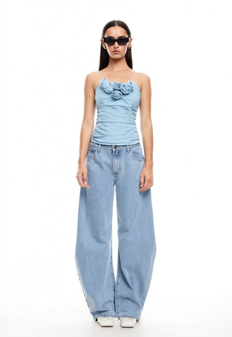 Jeans Lioness Horseshoe Azules | España-ICVGX3581