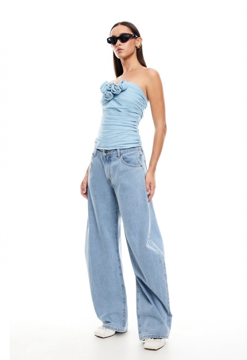 Jeans Lioness Horseshoe Azules | España-ICVGX3581