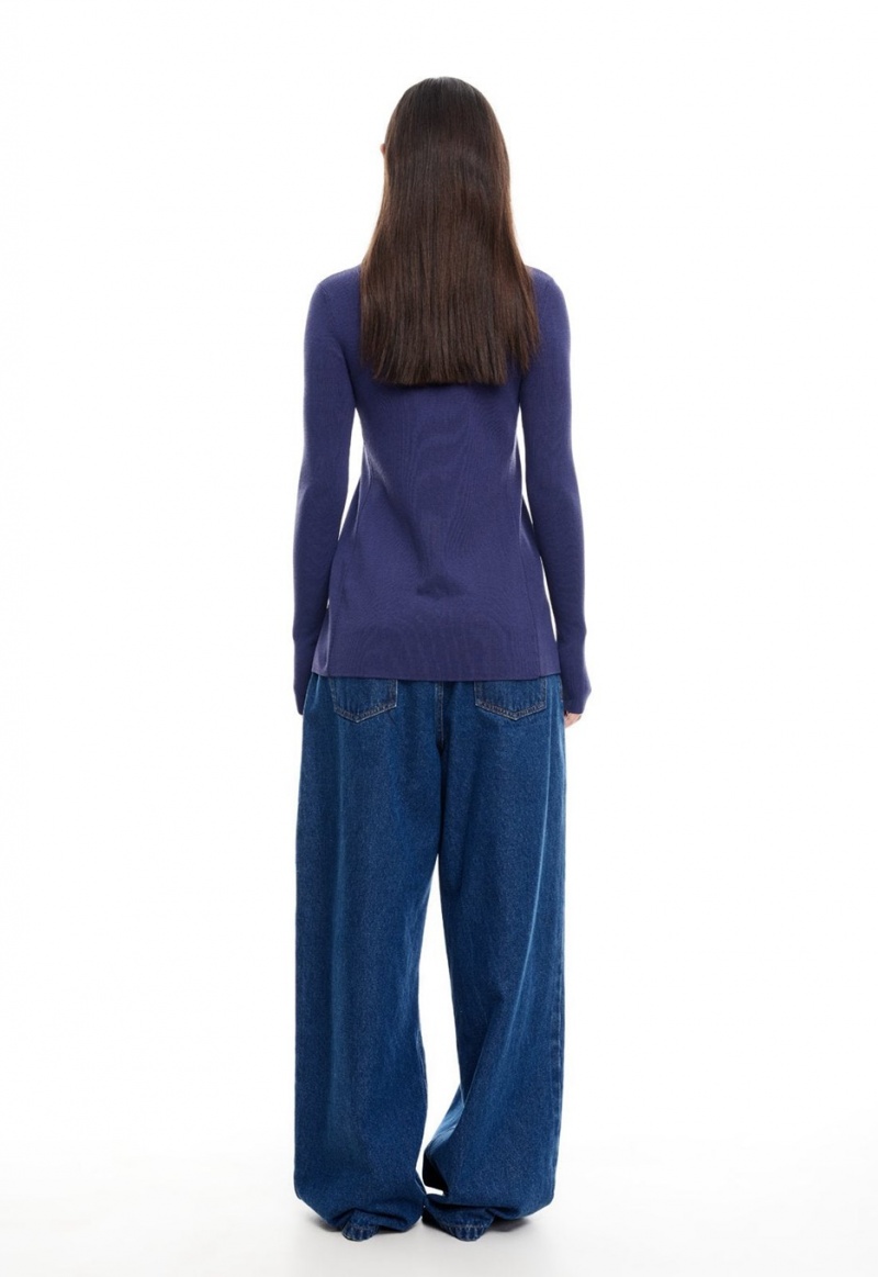 Jeans Lioness Slouched Tie Up Azules Oscuro | España-KBDXY4520