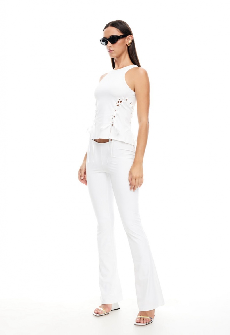 Pantalon Lioness Bisous Blancas | España-TLZAU0891