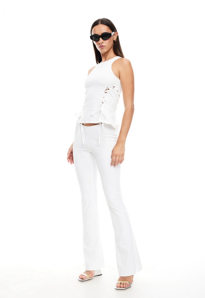 Pantalon Lioness Bisous Blancas | España-TLZAU0891