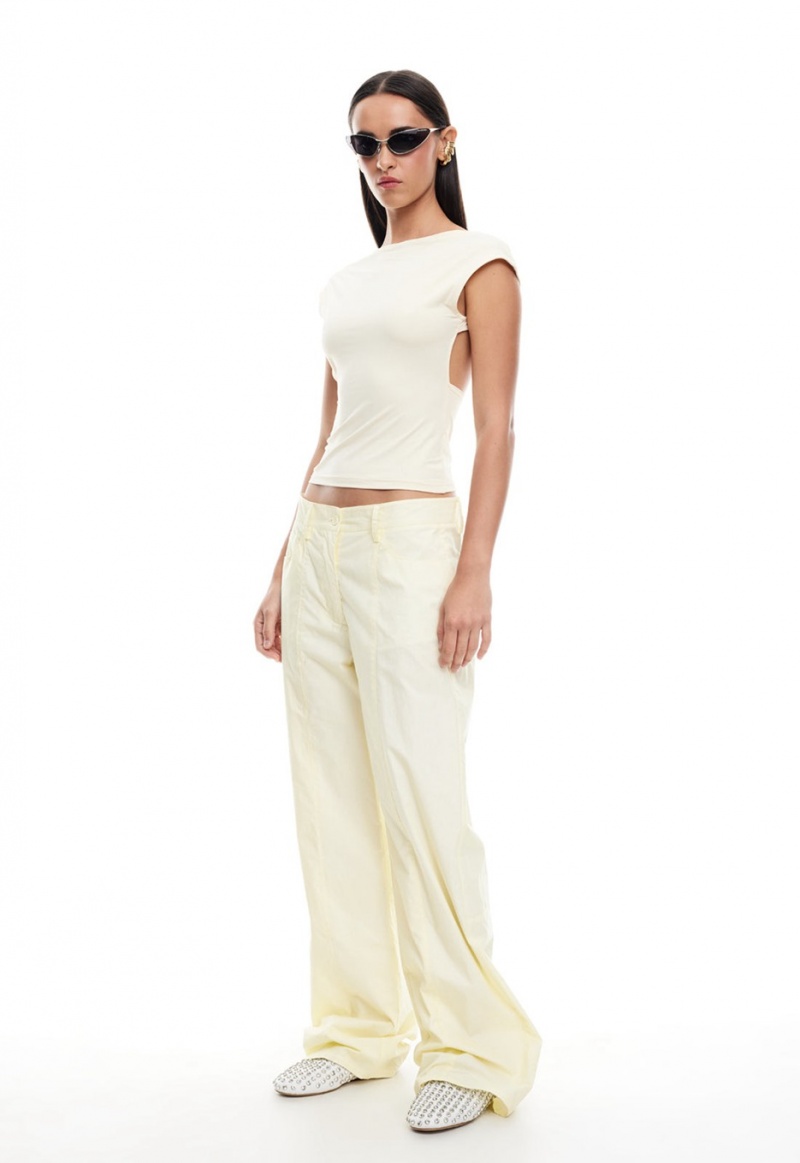 Pantalon Lioness Dawson Creme | España-WKMFN1425