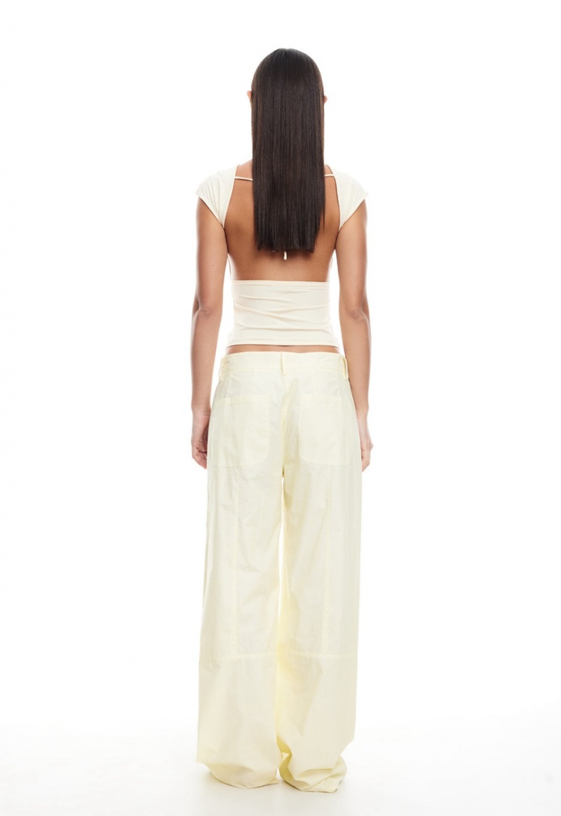 Pantalon Lioness Dawson Creme | España-WKMFN1425