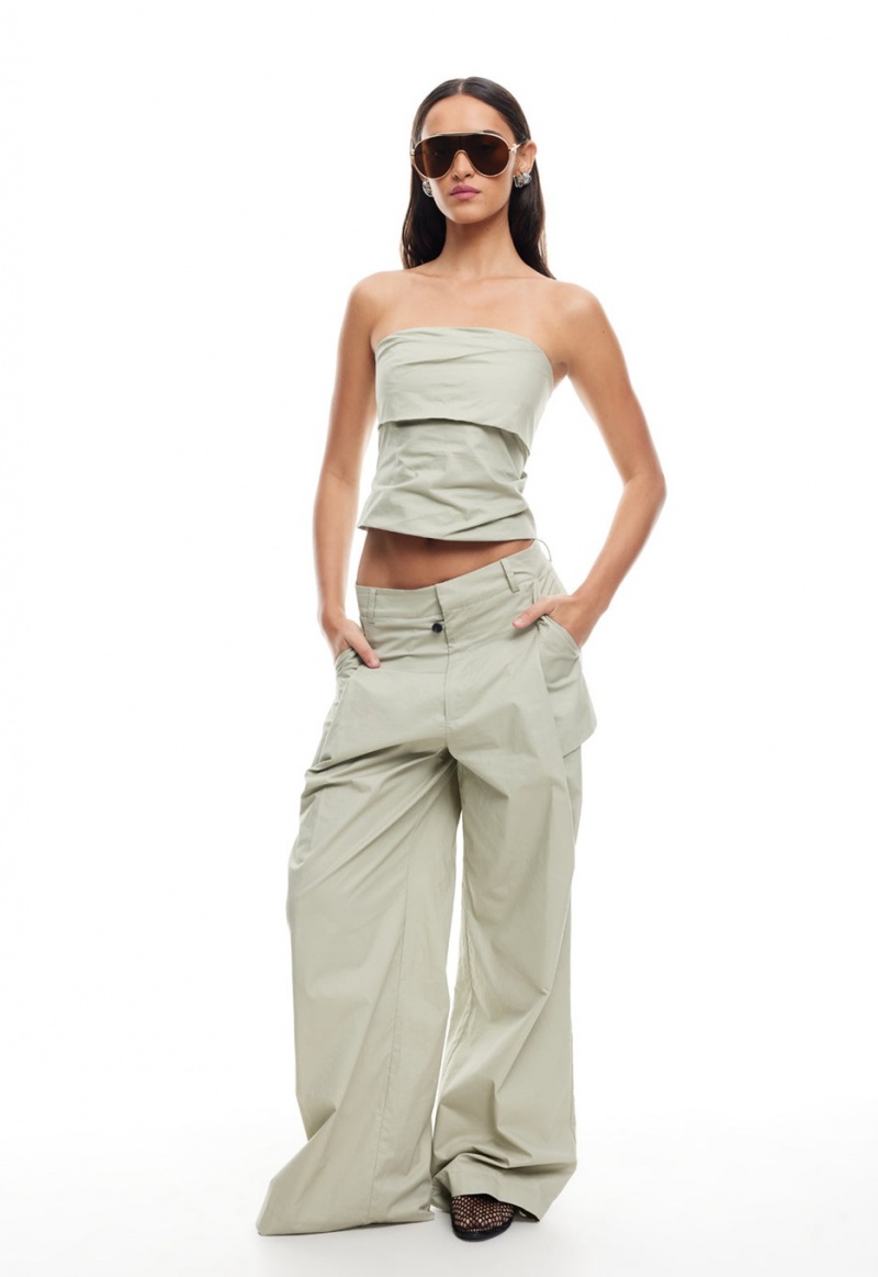 Pantalon Lioness Smokeshow Verde Claro | España-SXWNQ6038