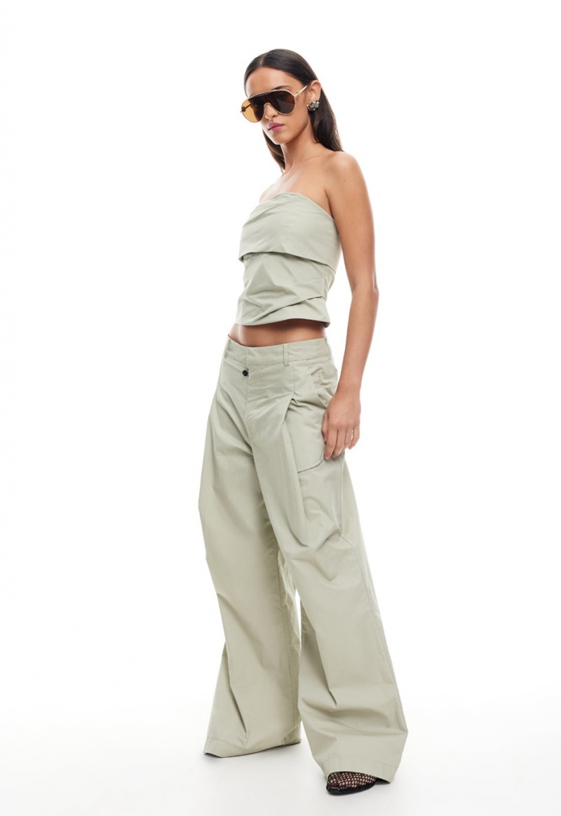 Pantalon Lioness Smokeshow Verde Claro | España-SXWNQ6038