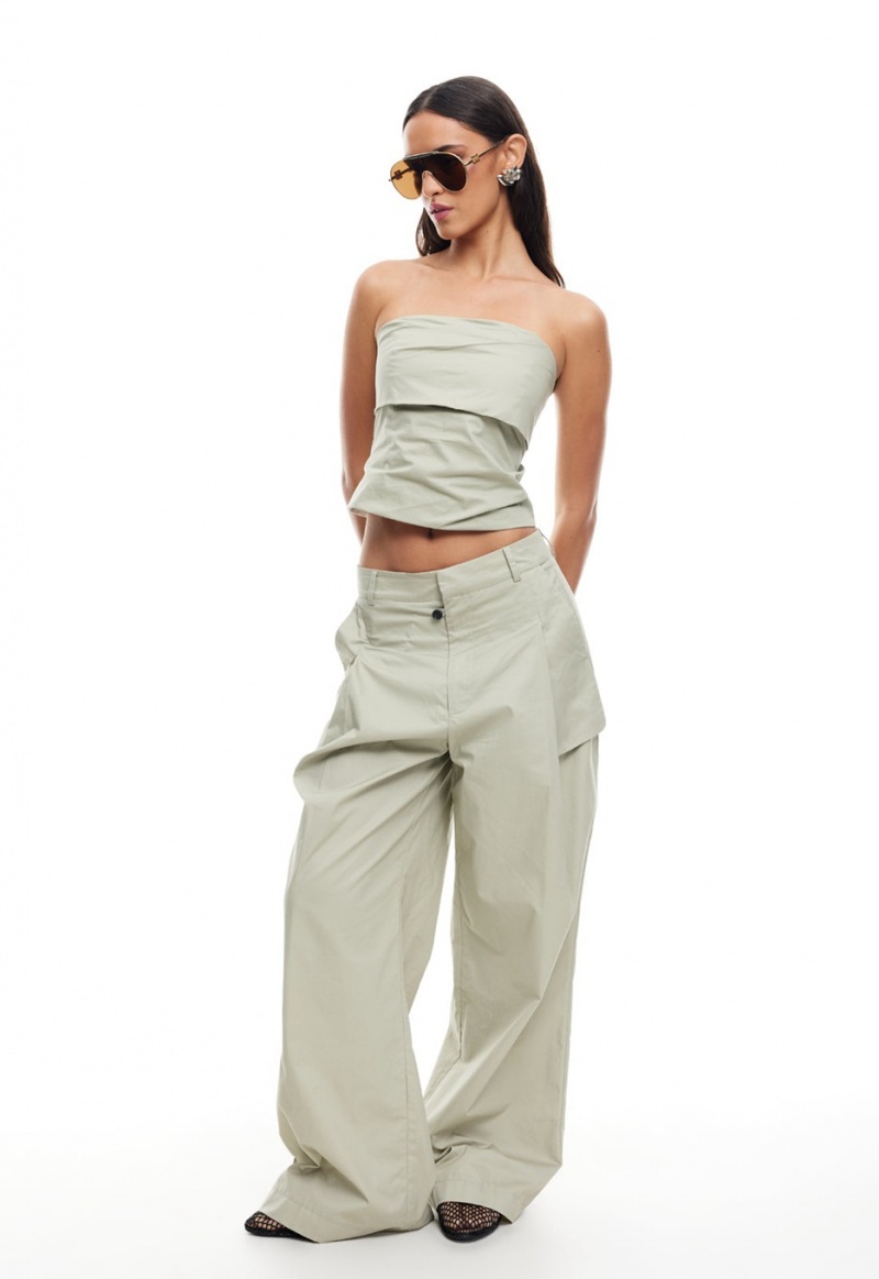 Pantalon Lioness Smokeshow Verde Claro | España-SXWNQ6038