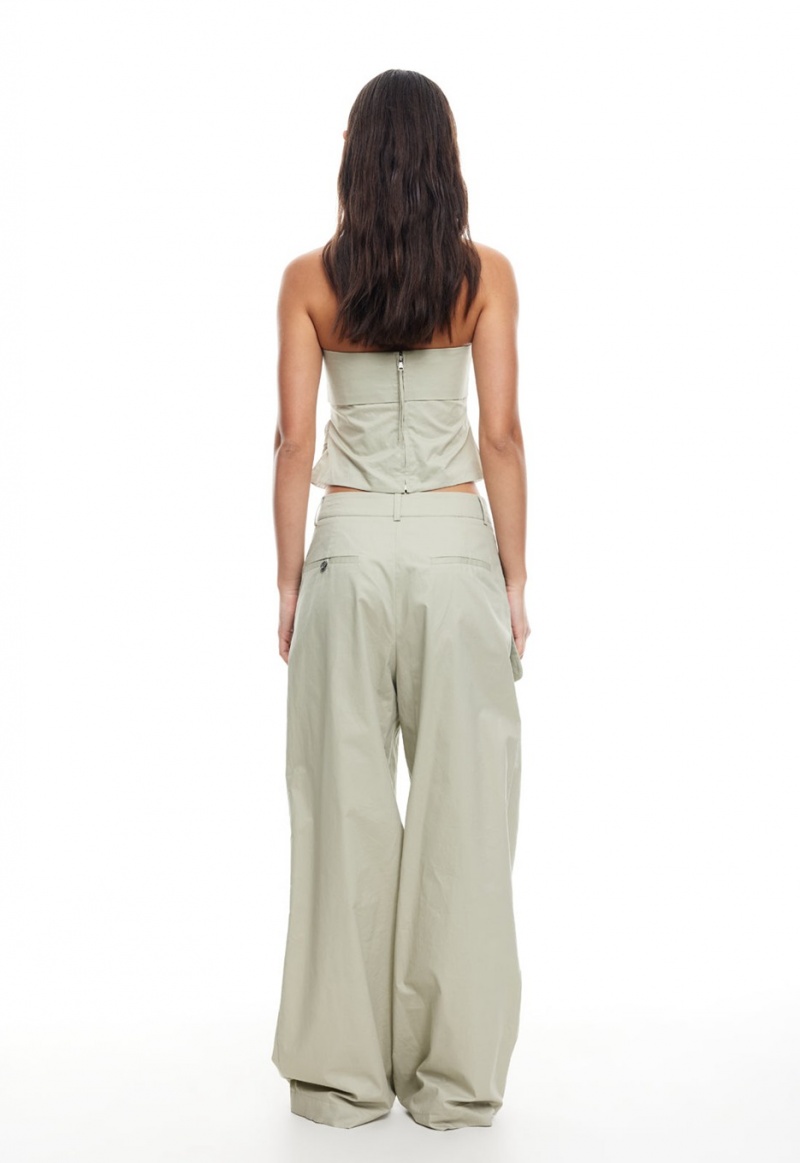 Pantalon Lioness Smokeshow Verde Claro | España-SXWNQ6038