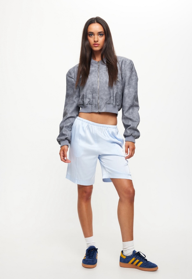 Short Lioness Island Culottes Azules Claro | España-VGJYF0386