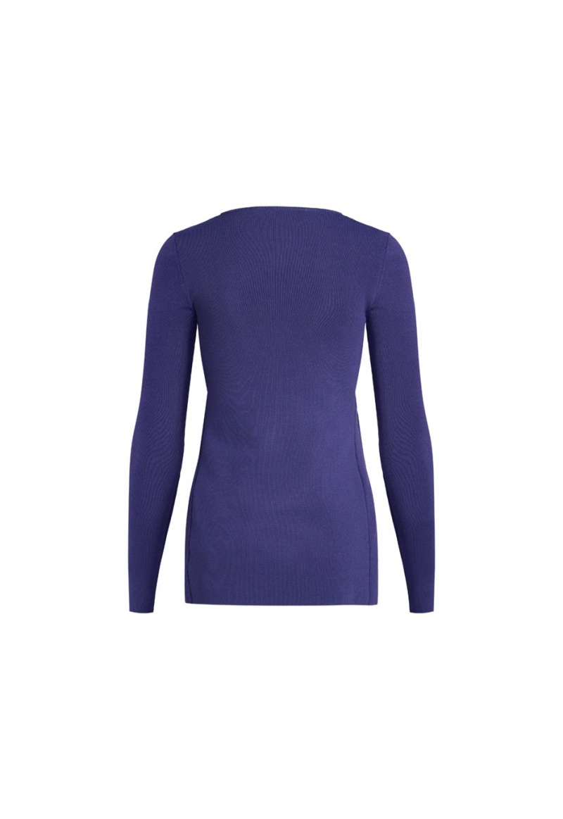 Top Lioness Dna Knit Azul Marino | España-LDUKC1689